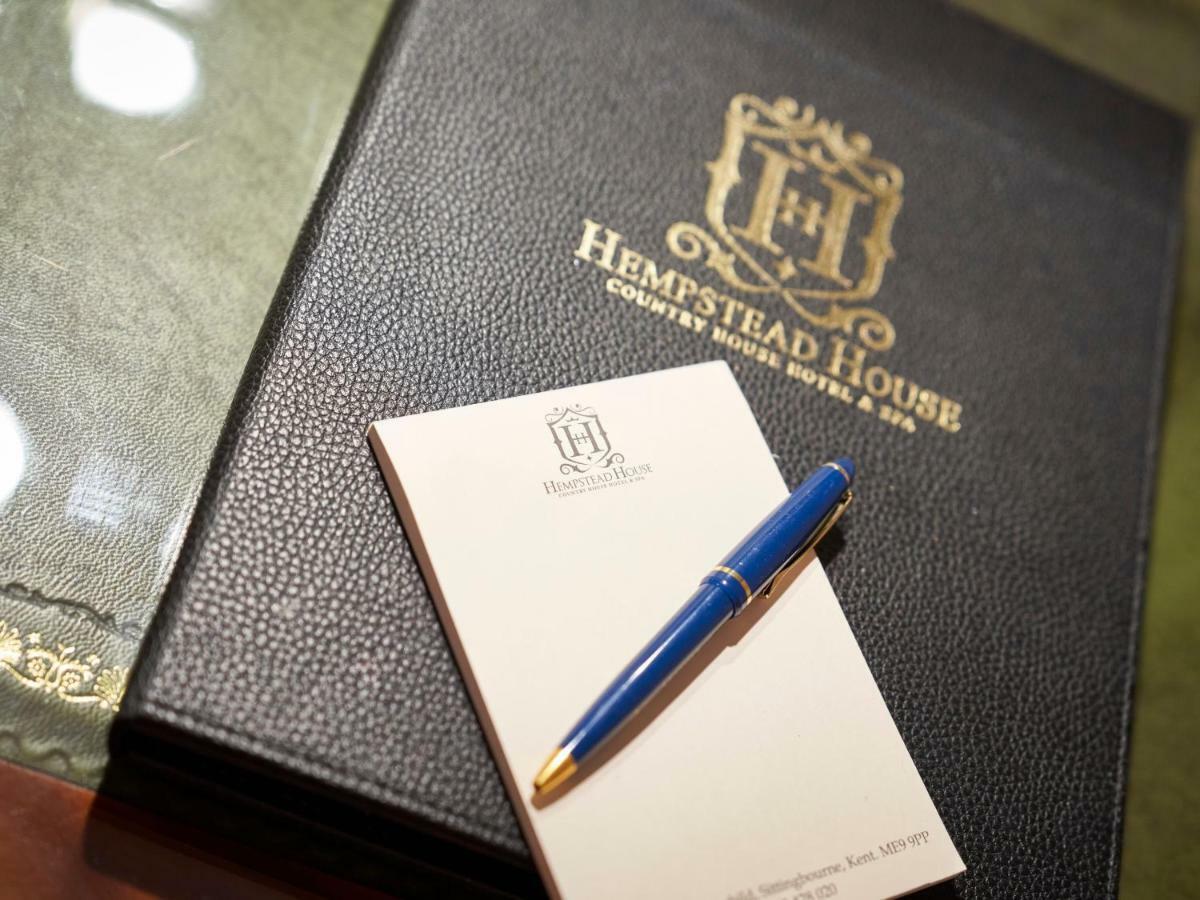 Hempstead House Hotel & Restaurant 시팅본 객실 사진